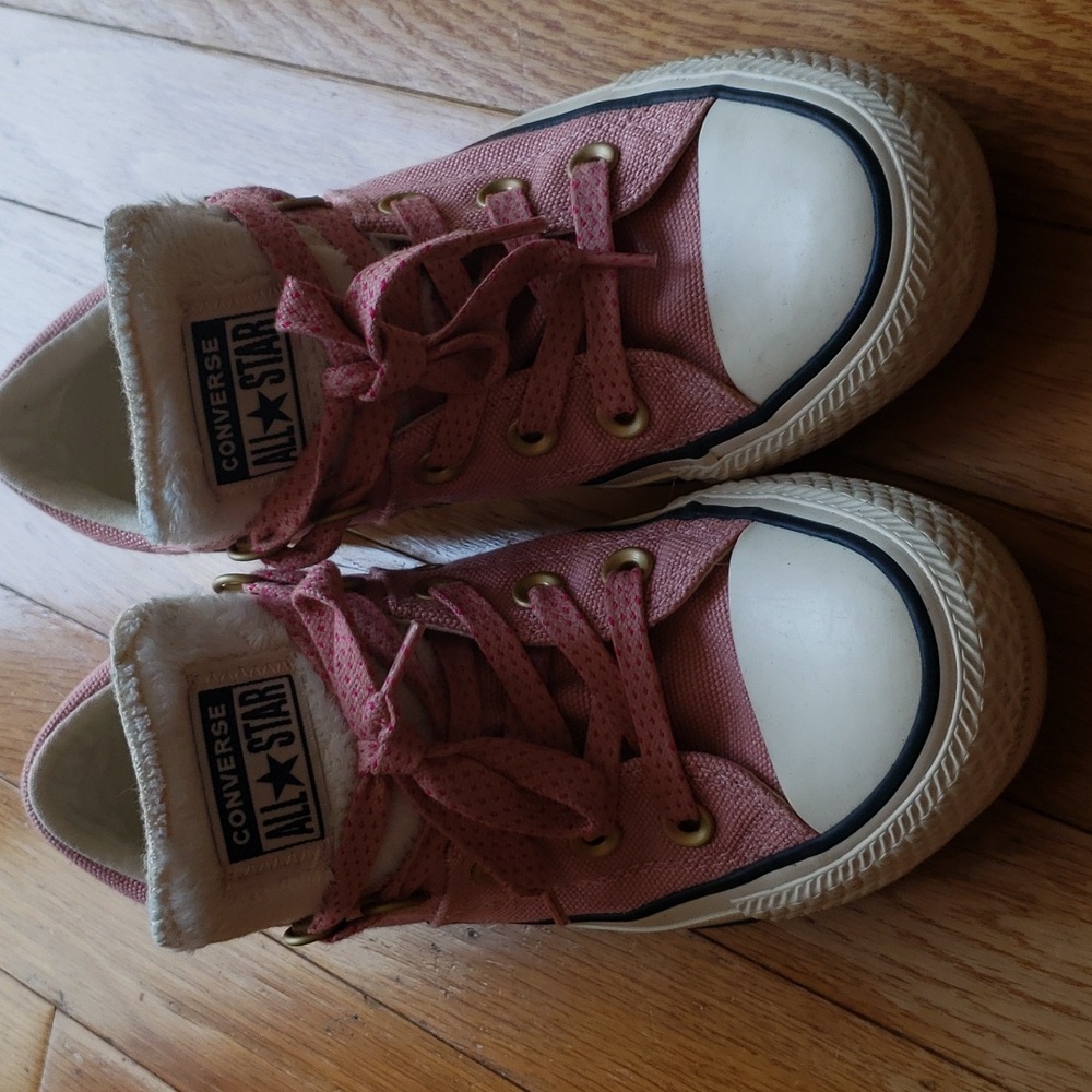 Converse red/pink,  Size 6